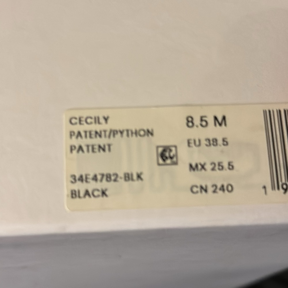 Calvin Klein Patient /Python Slides Worn 1 Time - image 5